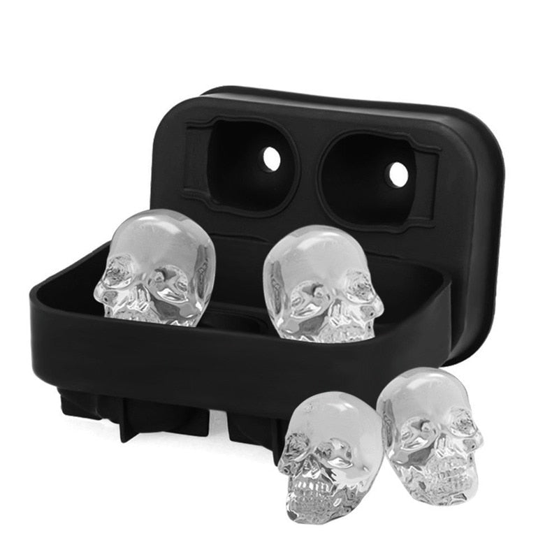 Silicone Skull Ice Cube Molds