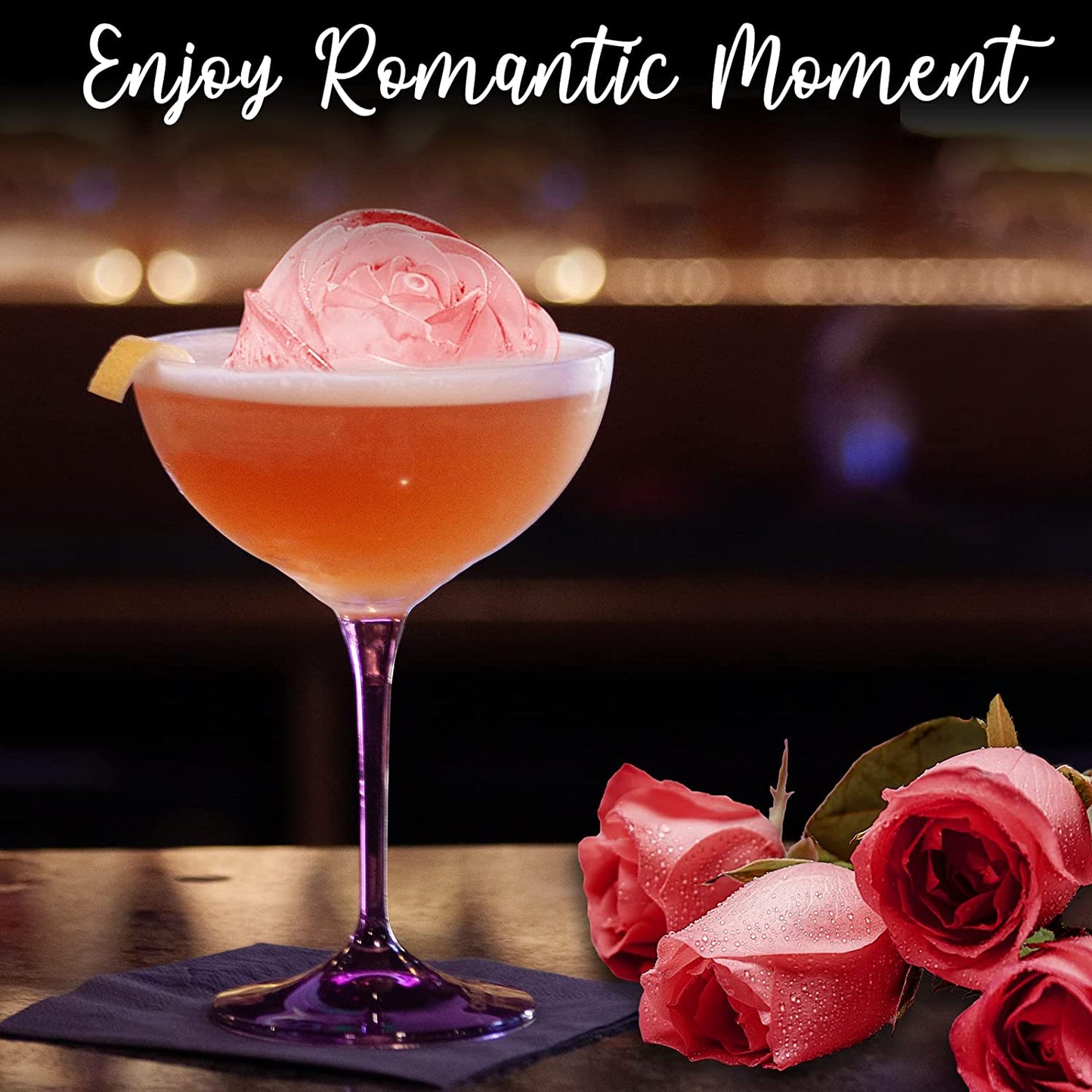 Rose Ice Molds