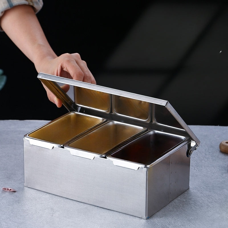 Stainless Steel Garnish Tray