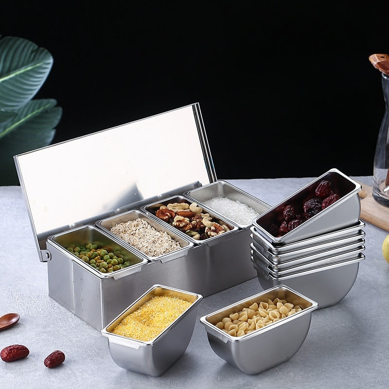 Stainless Steel Garnish Tray