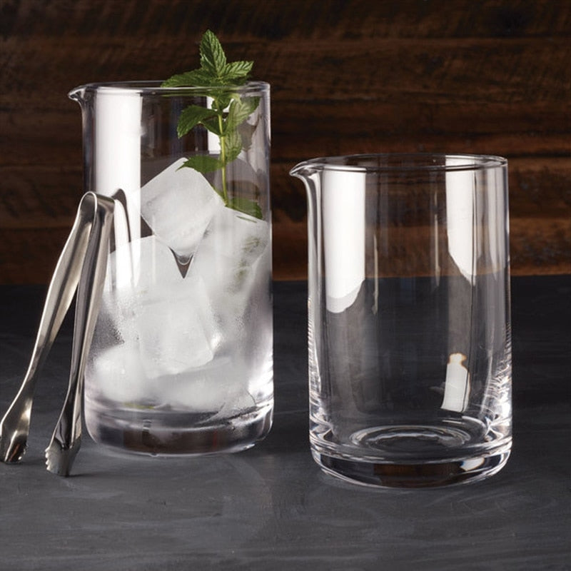 Crystal Mixing Glasses